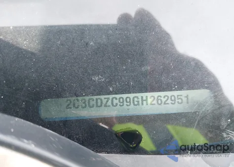 2016 Dodge Challenger Srt Hellcat из США, поврежденный, VIN 2C3CDZC99GH262951